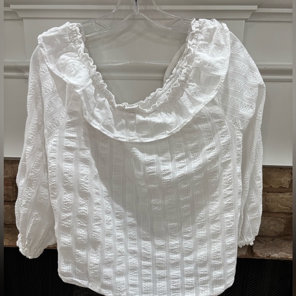 Free People Lily Of The Valley Blouse Cottage Core size Small Romantic blouse - Picture 6 of 8